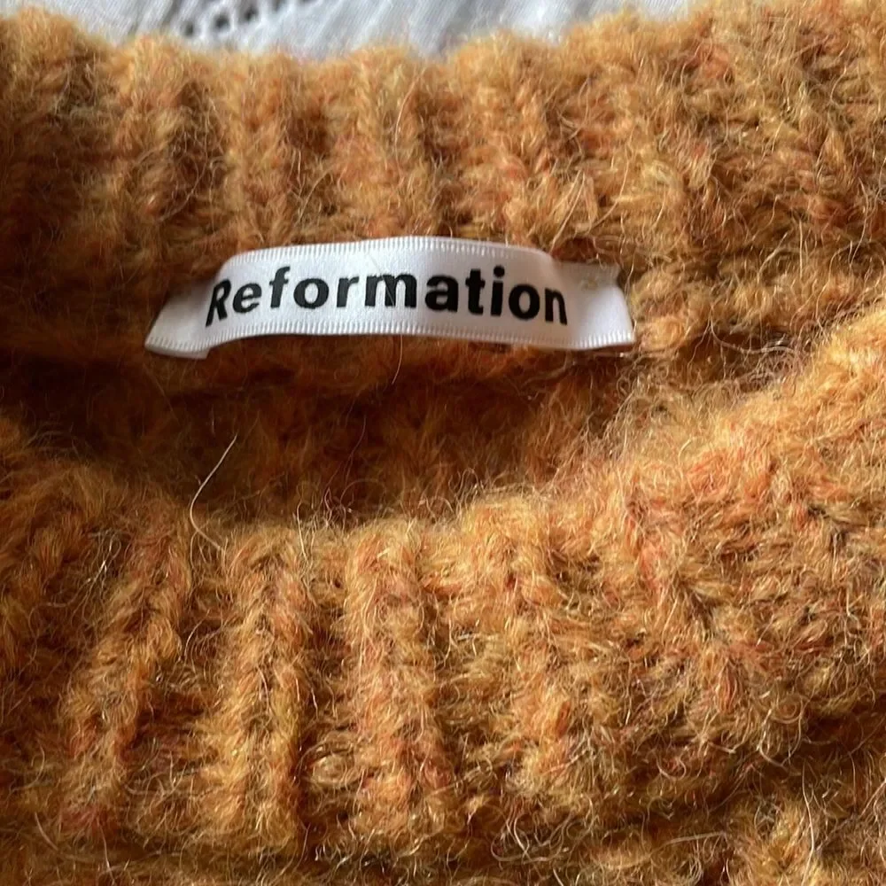 Reformation alpaca sweater